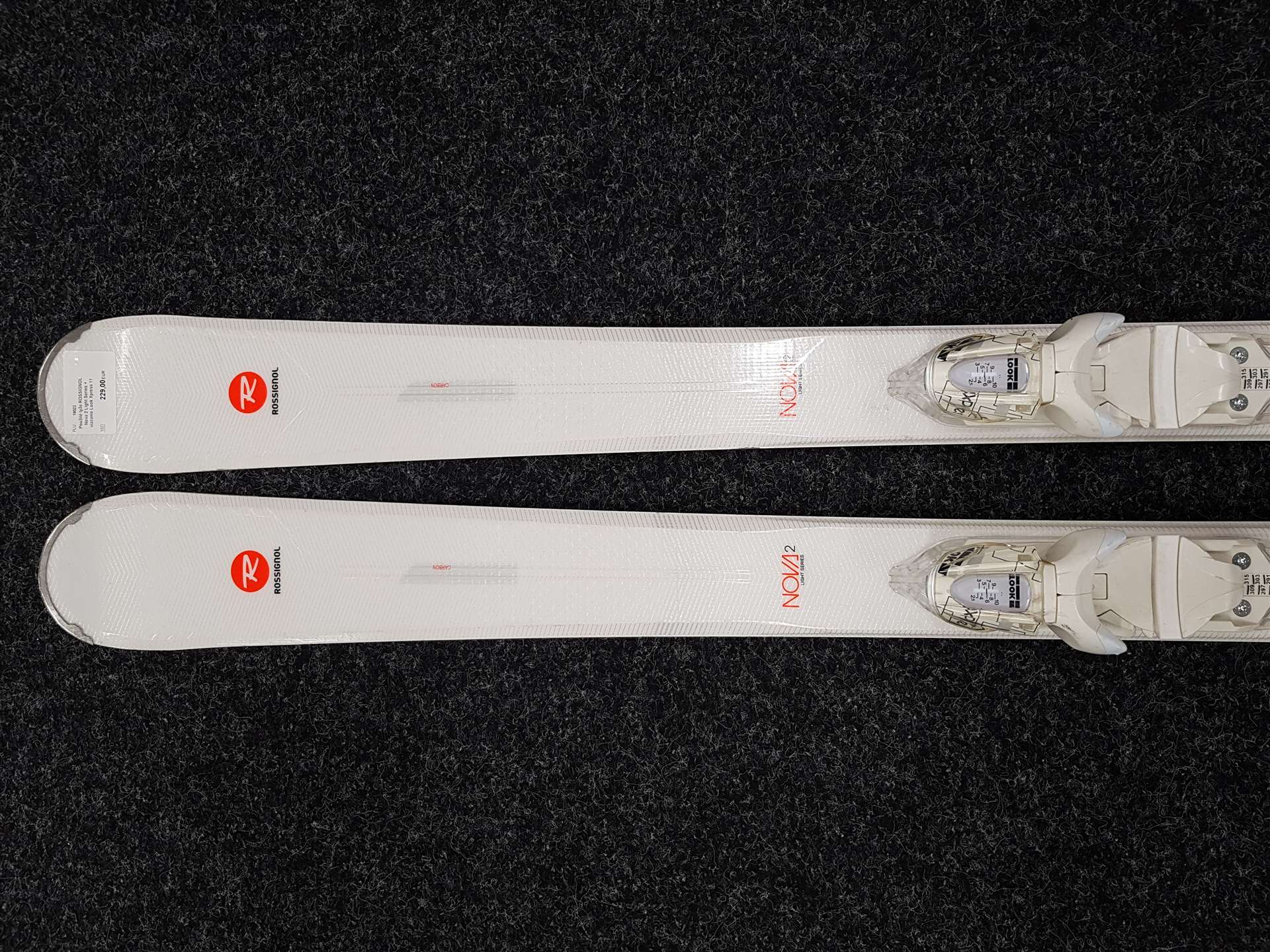 Gebrauchte ROSSIGNOL Nova 2 Light Series Ski + Look Xpress 11 Bindungen