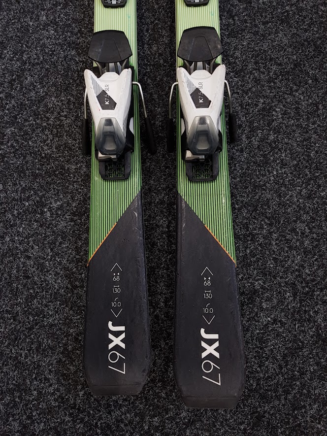 Gebrauchte Ski KASTLE JX 67 + Tyrolia K7.5 SLR Bindungen