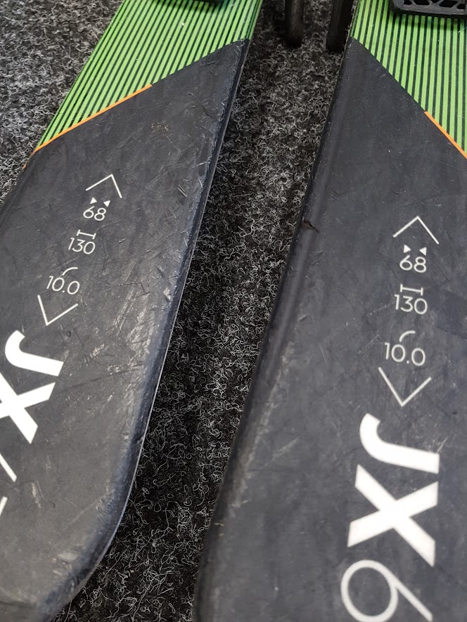 Gebrauchte Ski KASTLE JX 67 + Tyrolia K7.5 SLR Bindungen