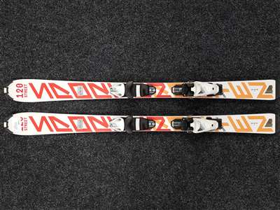 Skis enfant d'occasion SPORTEN Street 120 + fixations Tyrolia SLR 4.5