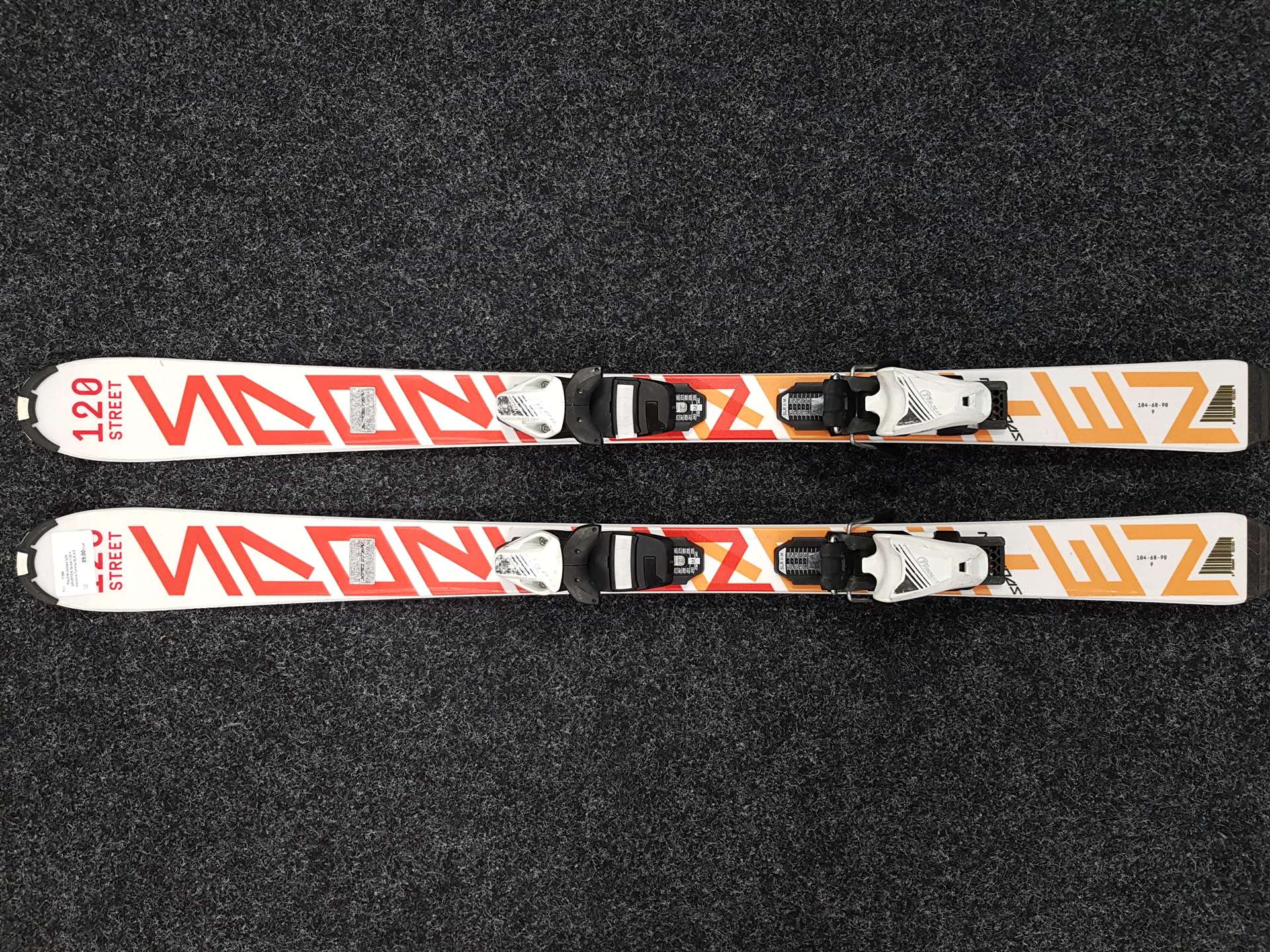 Skis enfant d'occasion SPORTEN Street 120 + fixations Tyrolia SLR 4.5