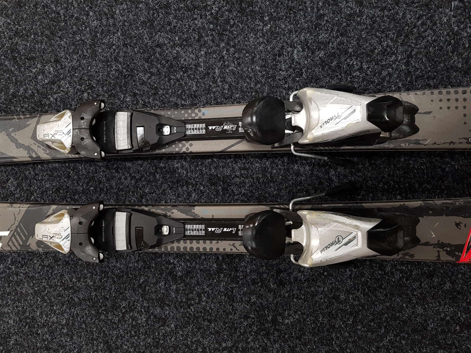 Použité lyže Sporten Street + viazanie Tyrolia RLX 7.5