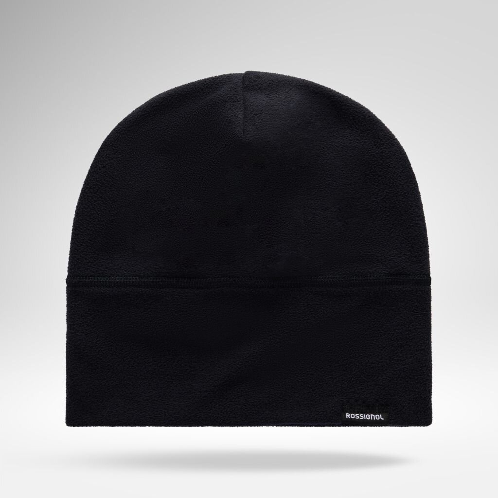 Bonnet Rossignol JR en polaire - Noir