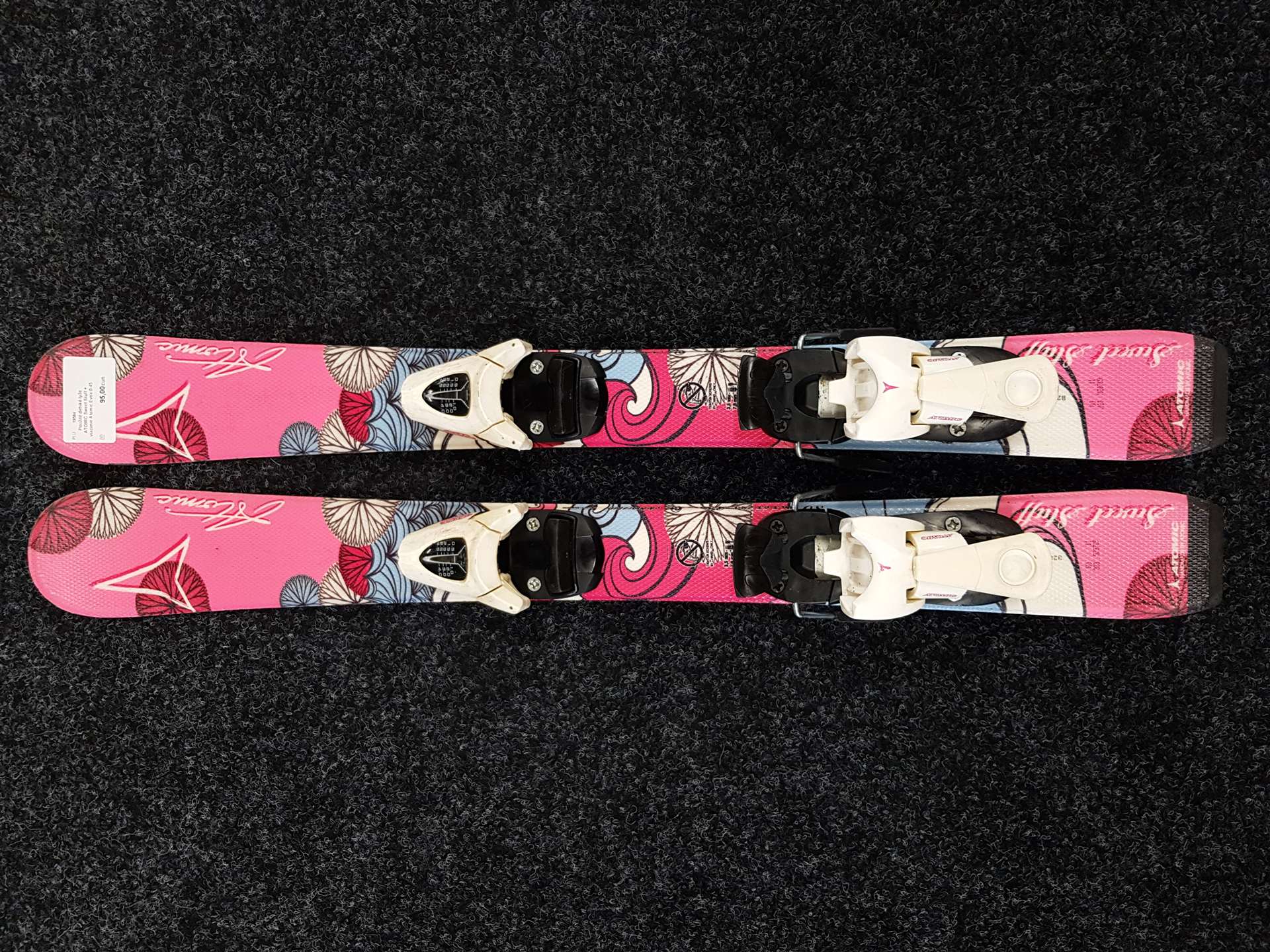 Gebrauchte Kinderski ATOMIC Sweet Stuff + Atomic Evox 0.45 Bindungen
