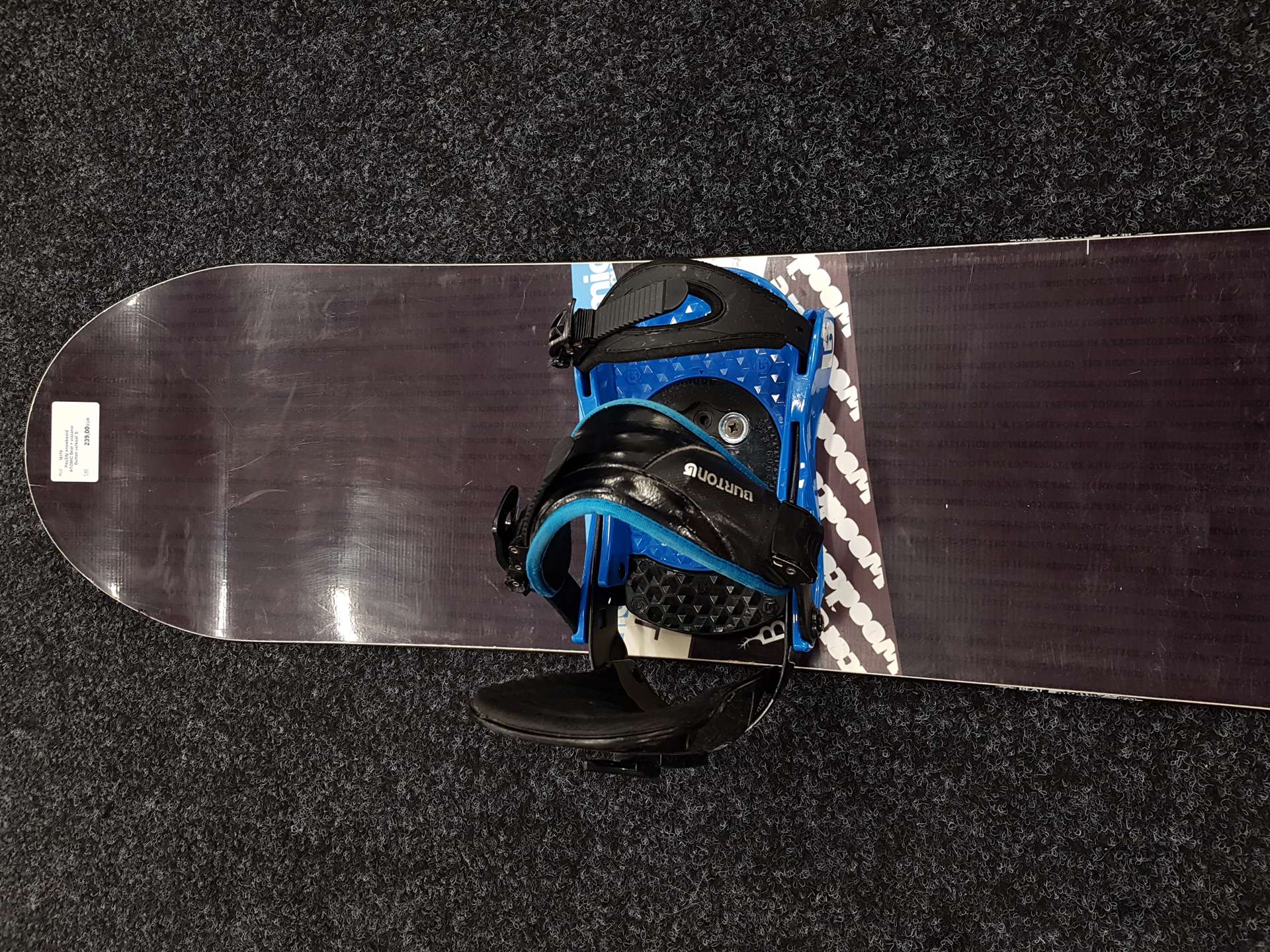 Použitý snowboard ATOMIC Beat + vázání Burton velikost S