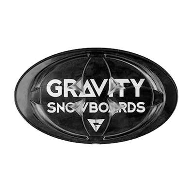 snowboard grip Gravity Logo Mat B/W