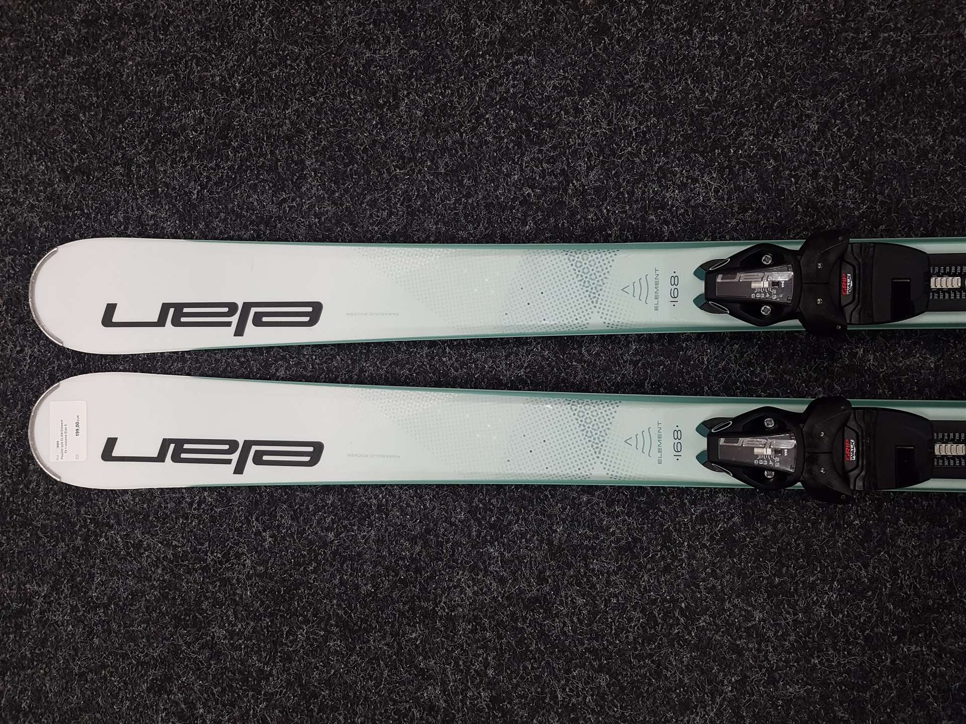 Skis d'occasion ELAN Element 74 + fixations Elan 9