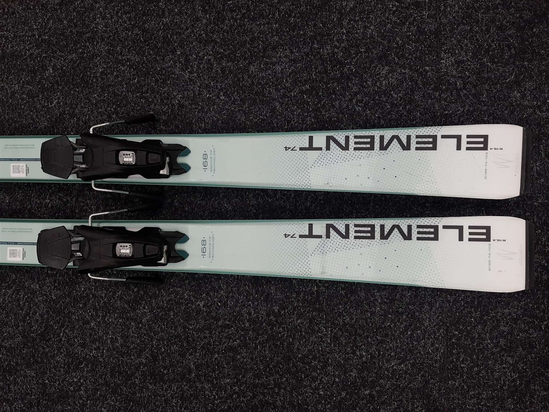 Skis d'occasion ELAN Element 74 + fixations Elan 9