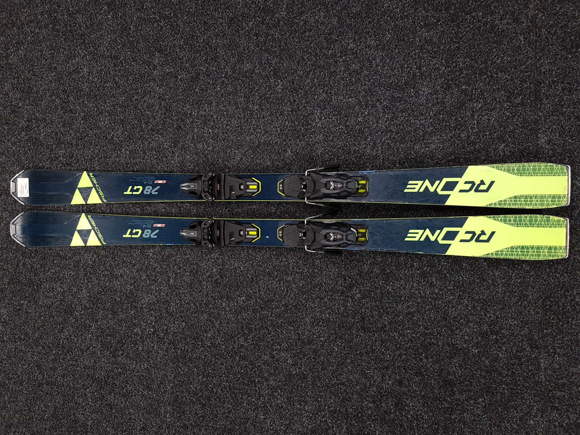 Skis FISCHER RC One 78 GT d'occasion + fixations Fischer RSW 10