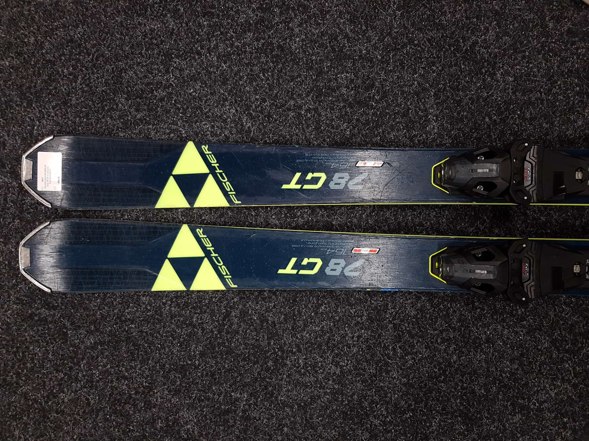 Skis FISCHER RC One 78 GT d'occasion + fixations Fischer RSW 10