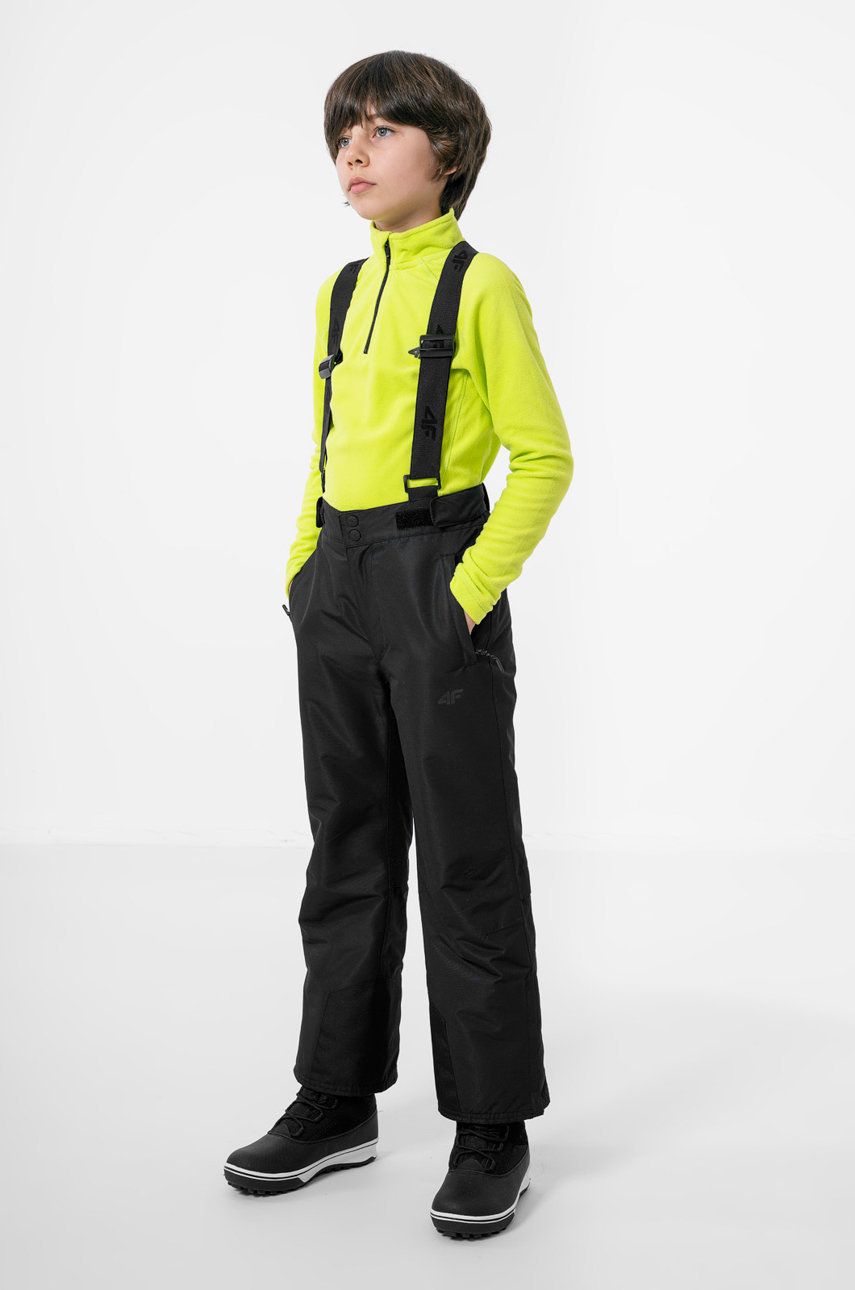 Pantalon de ski 4f Junior HJZ22-JSPMN001 noir