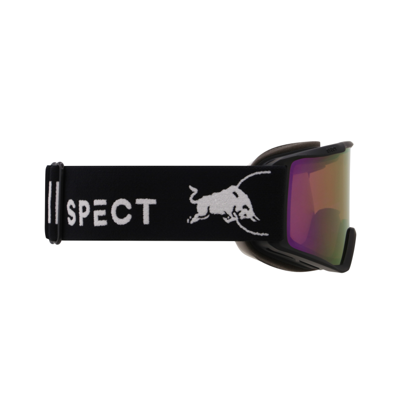 RED BULL SPECT NEON-07PU2 síszemüveg, fekete/narancssárga, lila tükörrel