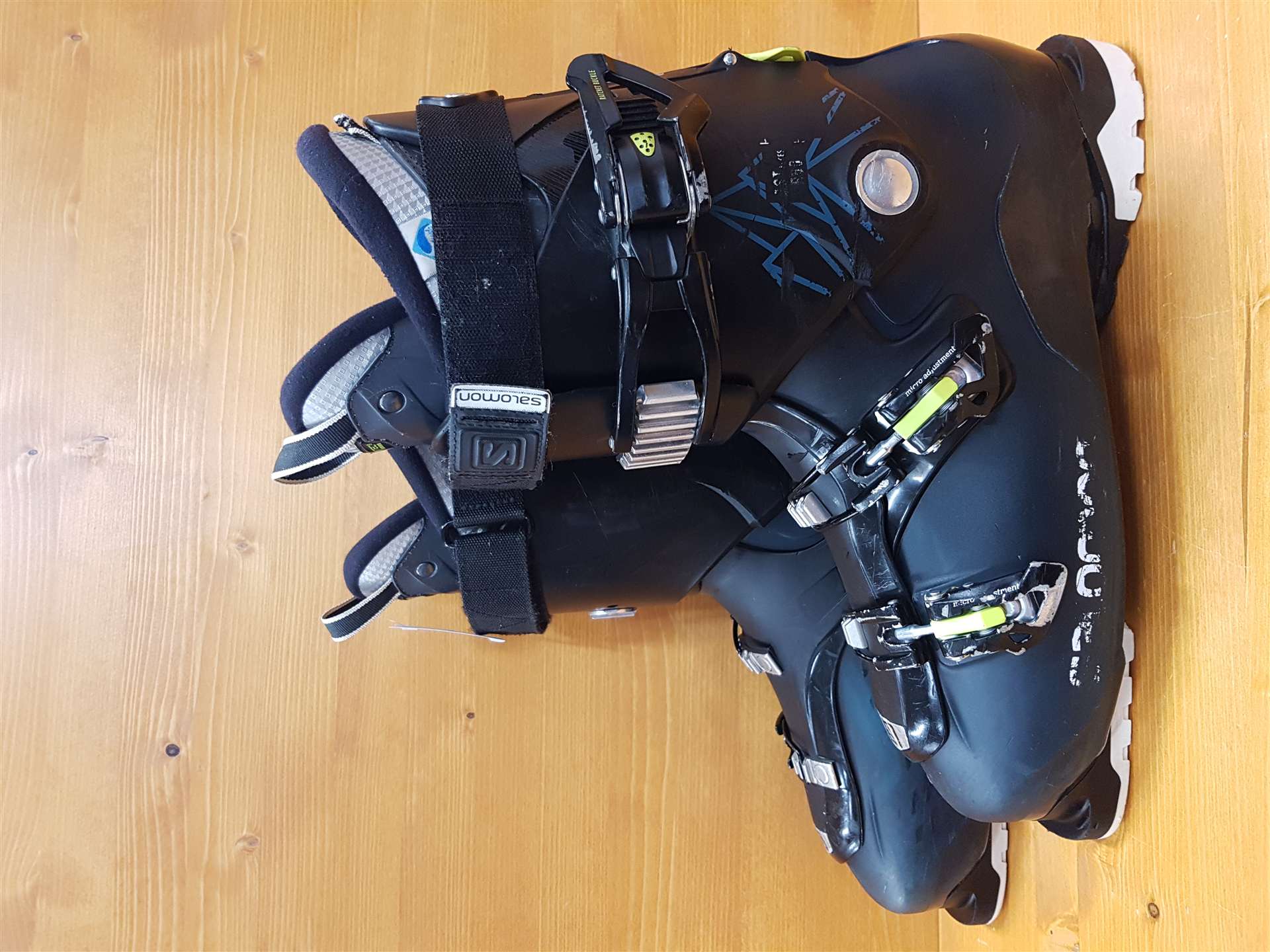 Scarponi da sci usati SALOMON QST Accesso R80