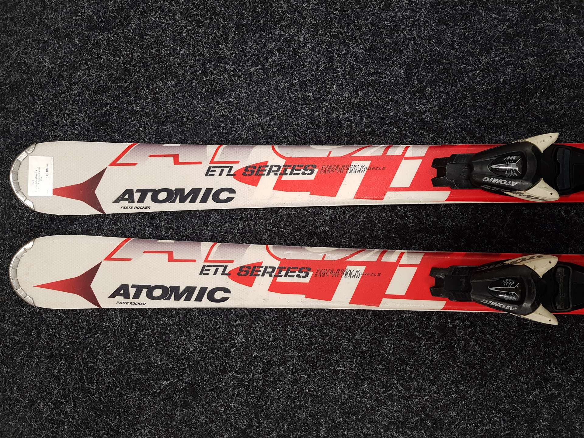Skis ATOMIC ETL SERIES d'occasion + fixations Atomic 10.0