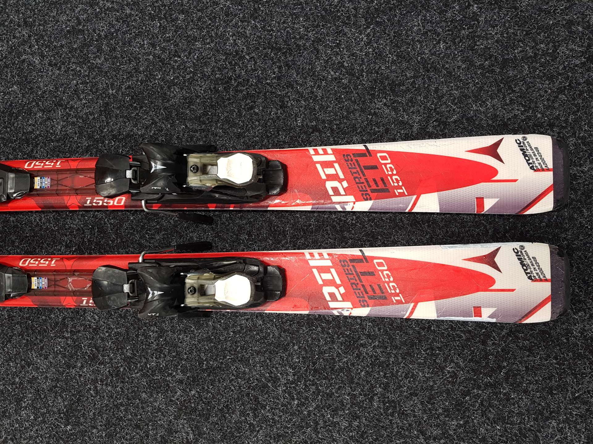 Skis ATOMIC ETL SERIES d'occasion + fixations Atomic 10.0