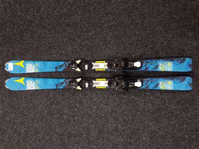 Esquís ATOMIC Vantage Junior usados + fijaciones Ezytrak 7ETK 7