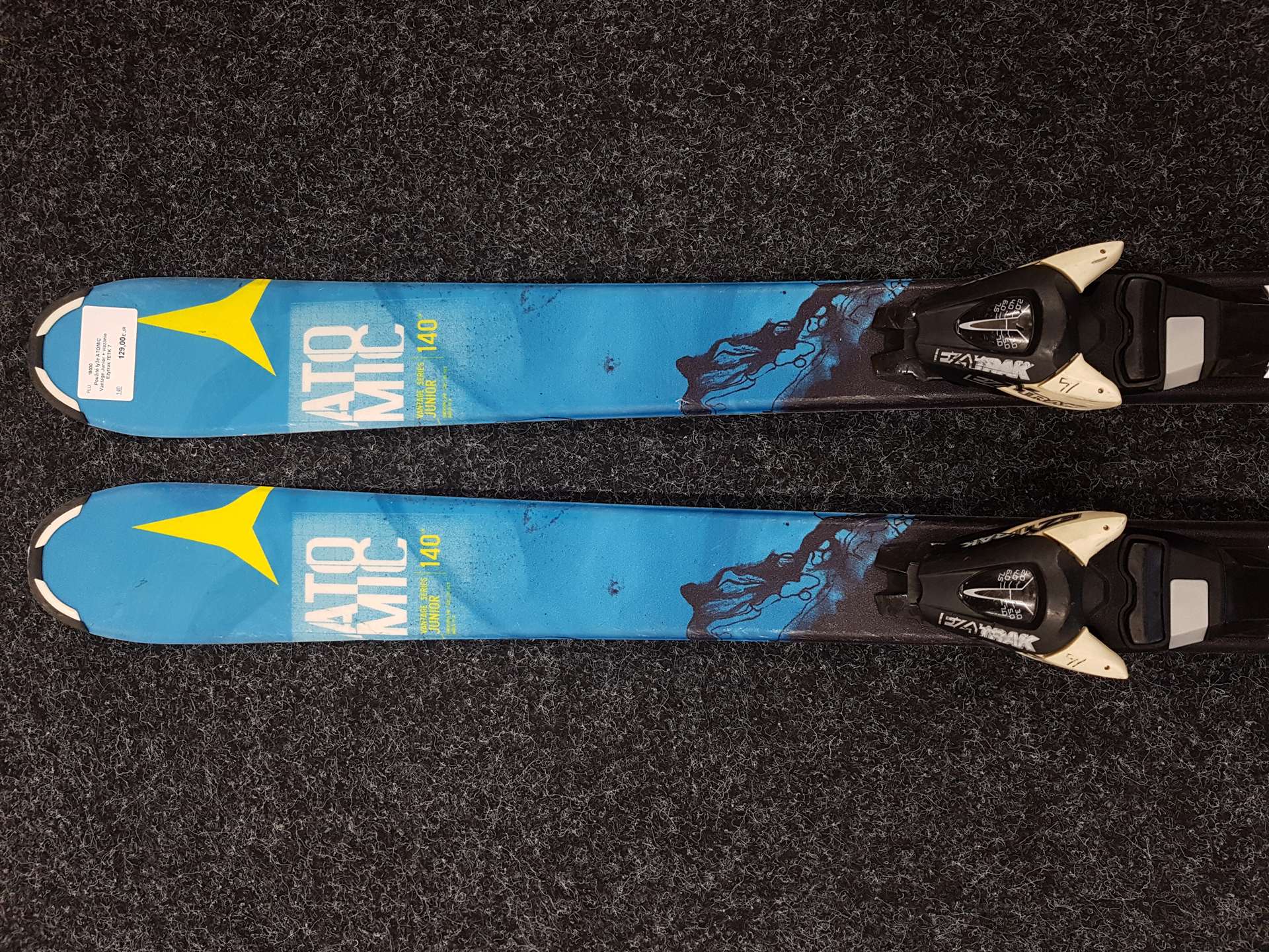 Sci usati ATOMIC Vantage Junior + attacchi Ezytrak 7ETK 7