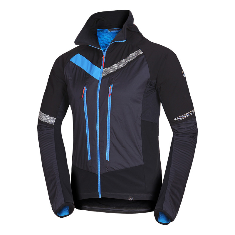 Jachetă de schi pentru bărbați Northfinder SOLISKO 3 BU-38063SKP BLACKGREY