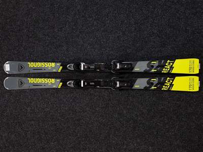 Skis ROSSIGNOL React RS d'occasion + fixations Look Xpress 10