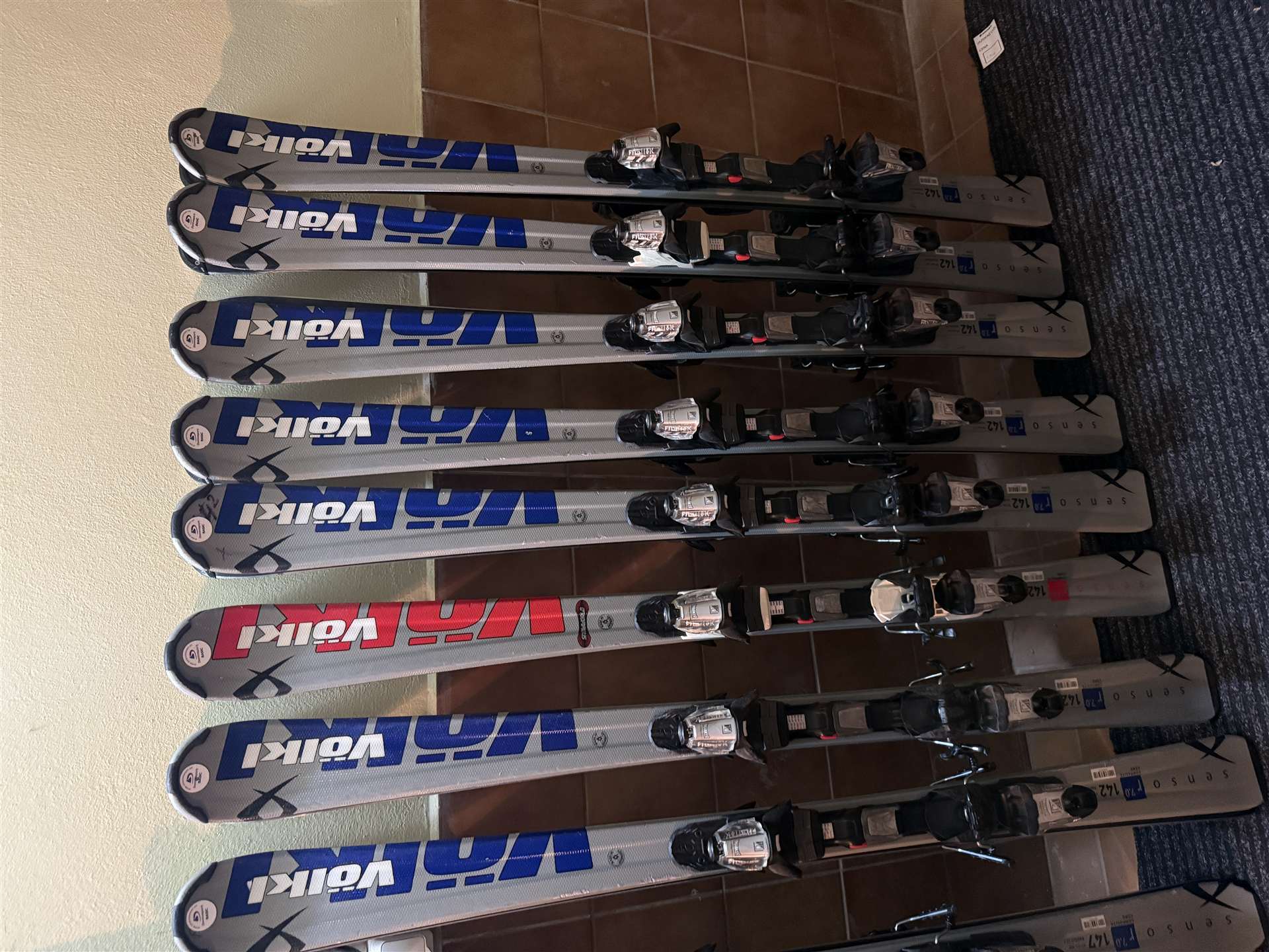 Lyže Volkl 22 kusov - 55€ za kus
