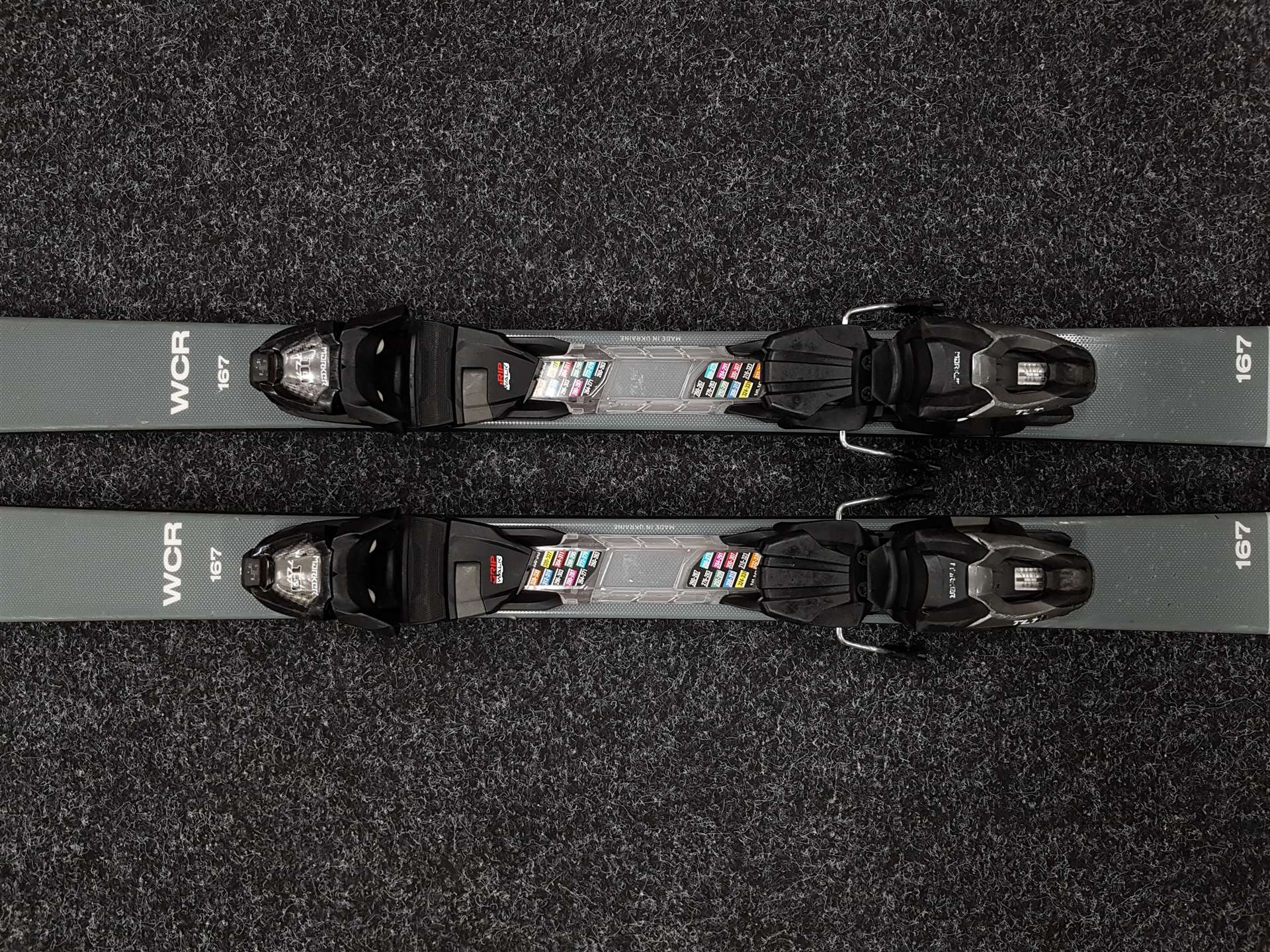 Použité lyže BLIZZARD WCR 72 + vázání Marker TLT 10