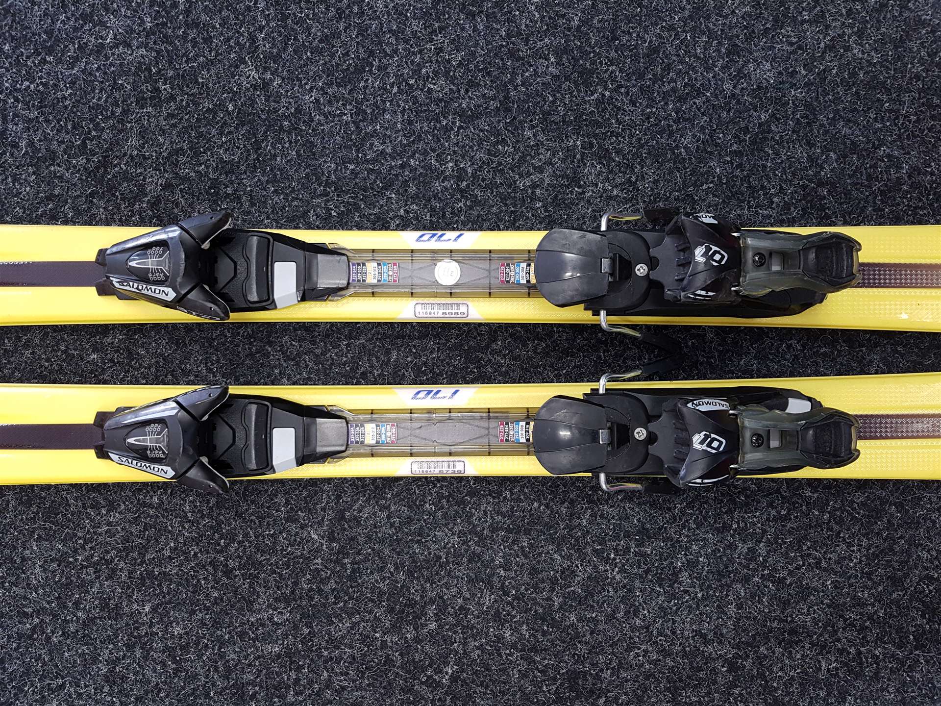 Sci usati SOLOMON Kart R + attacchi Salomon L10