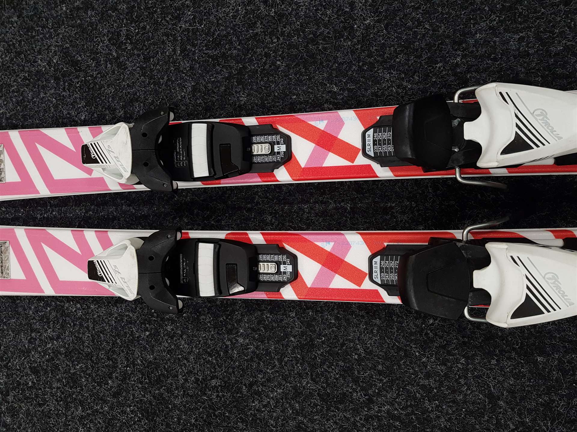 Použité detské lyže SPORTEN Street + viazanie Tyrolia SLR 7,5