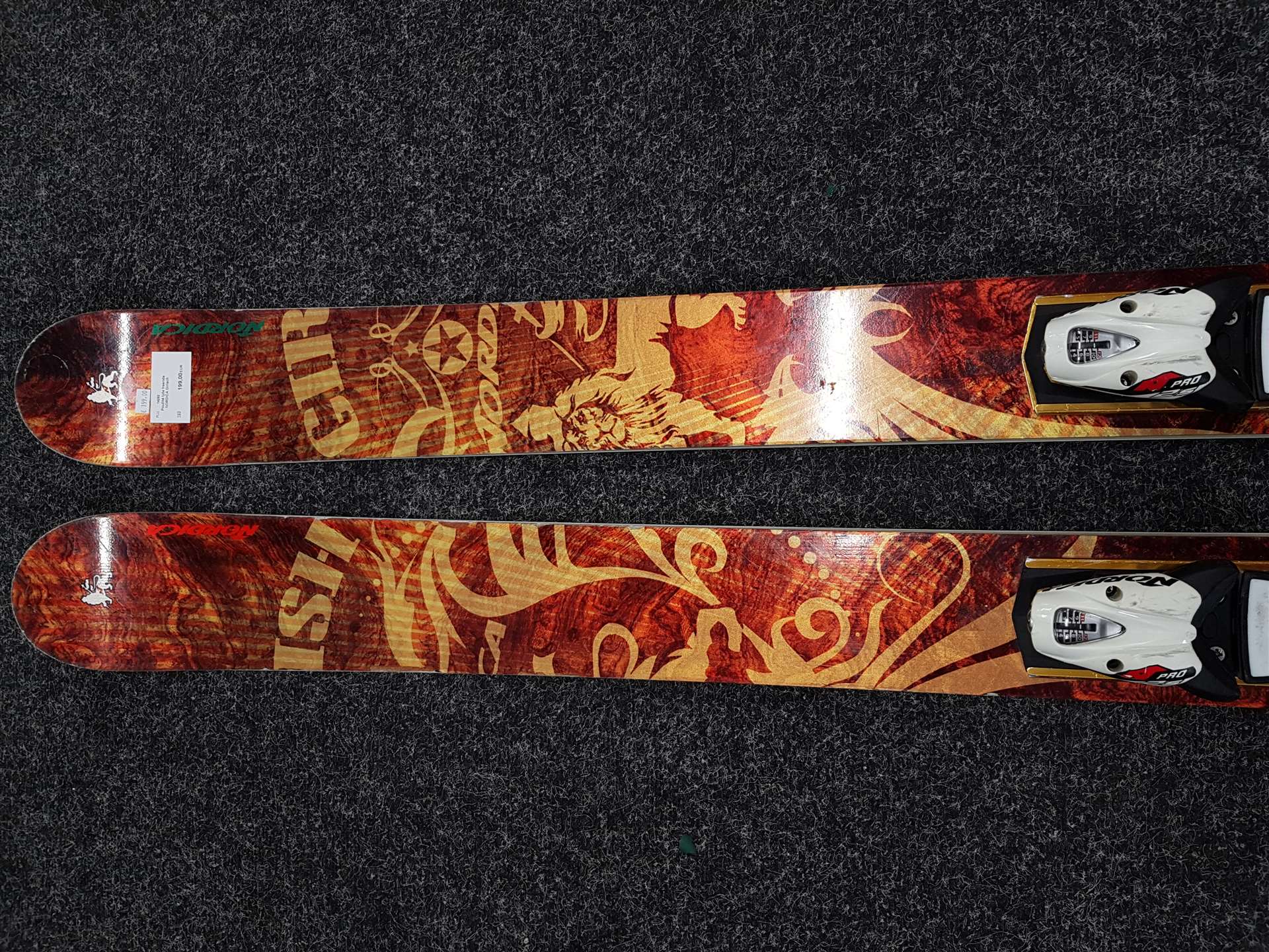 Gebrauchte Freeride-Skier NORDICA Girish