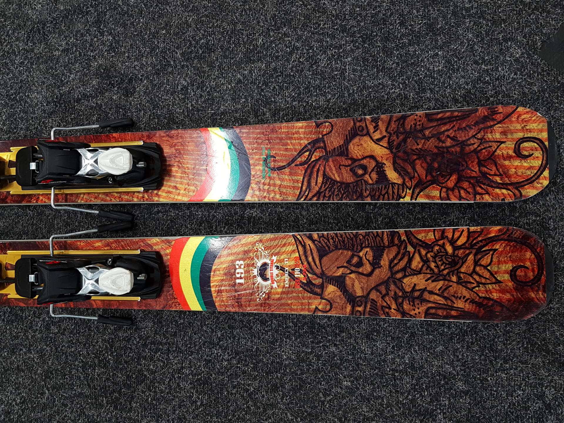 Gebrauchte Freeride-Skier NORDICA Girish