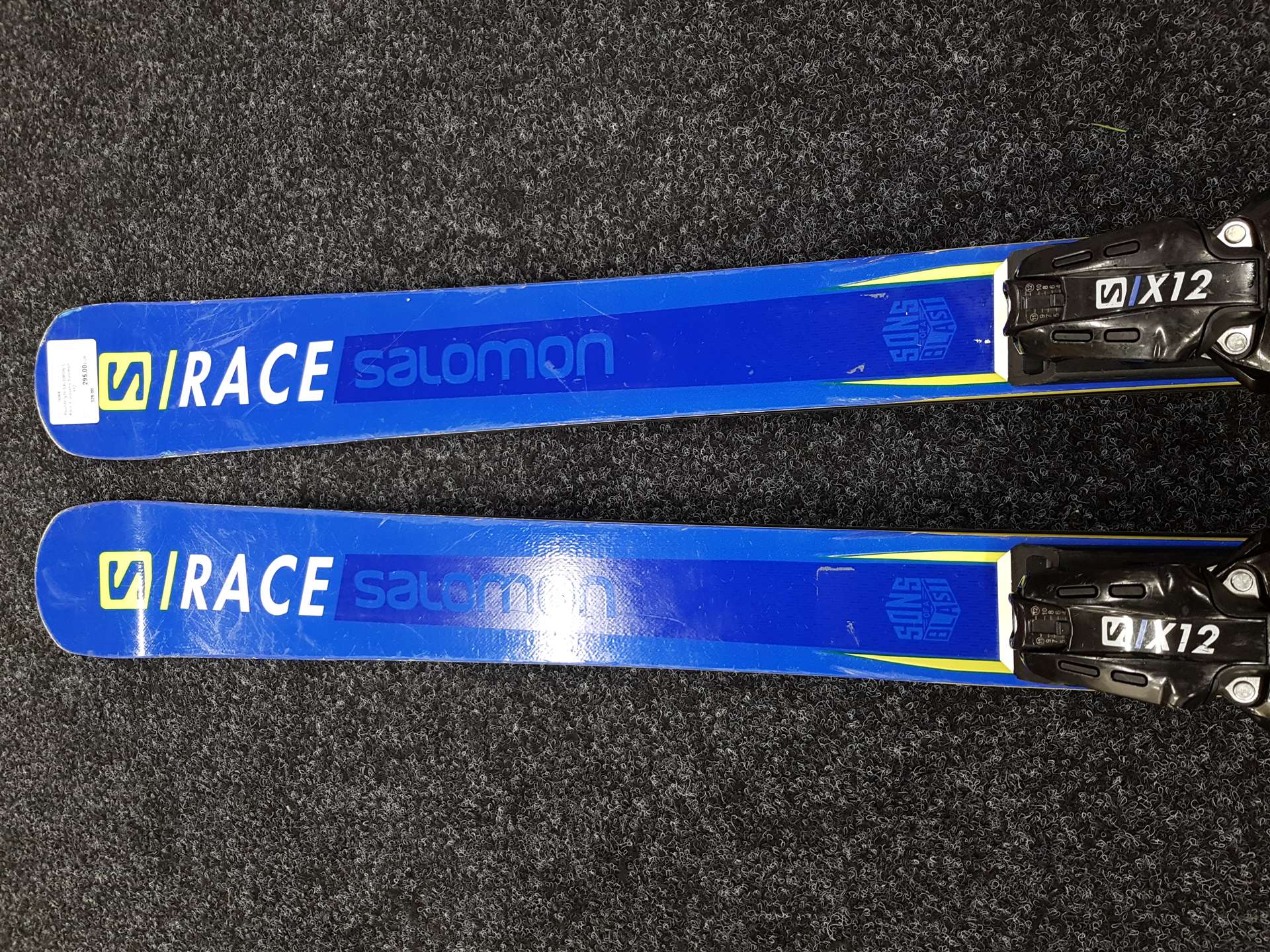Skis Salomon S/Race Rush GS d'occasion + fixations Salomon X12