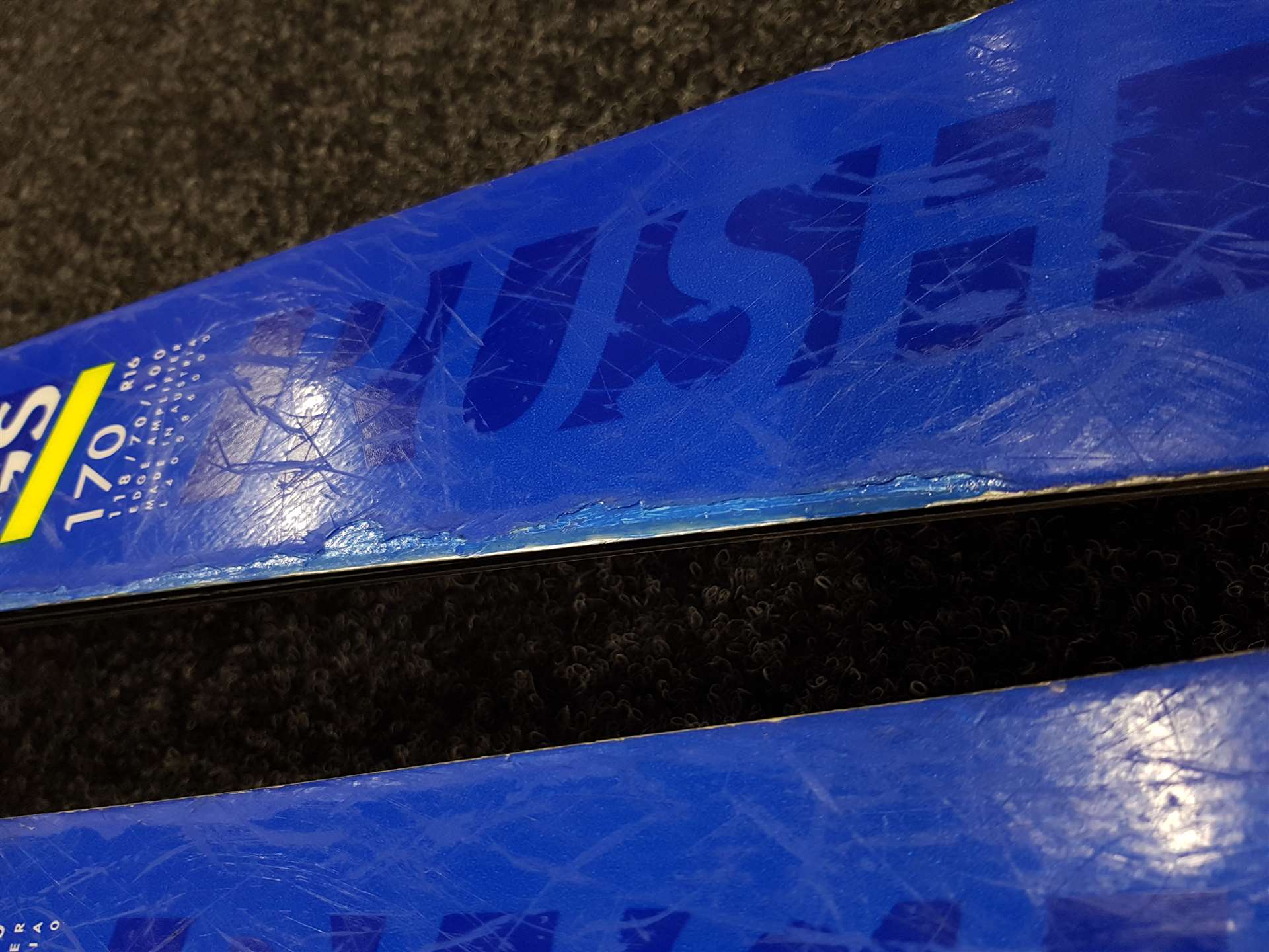 Skis Salomon S/Race Rush GS d'occasion + fixations Salomon X12