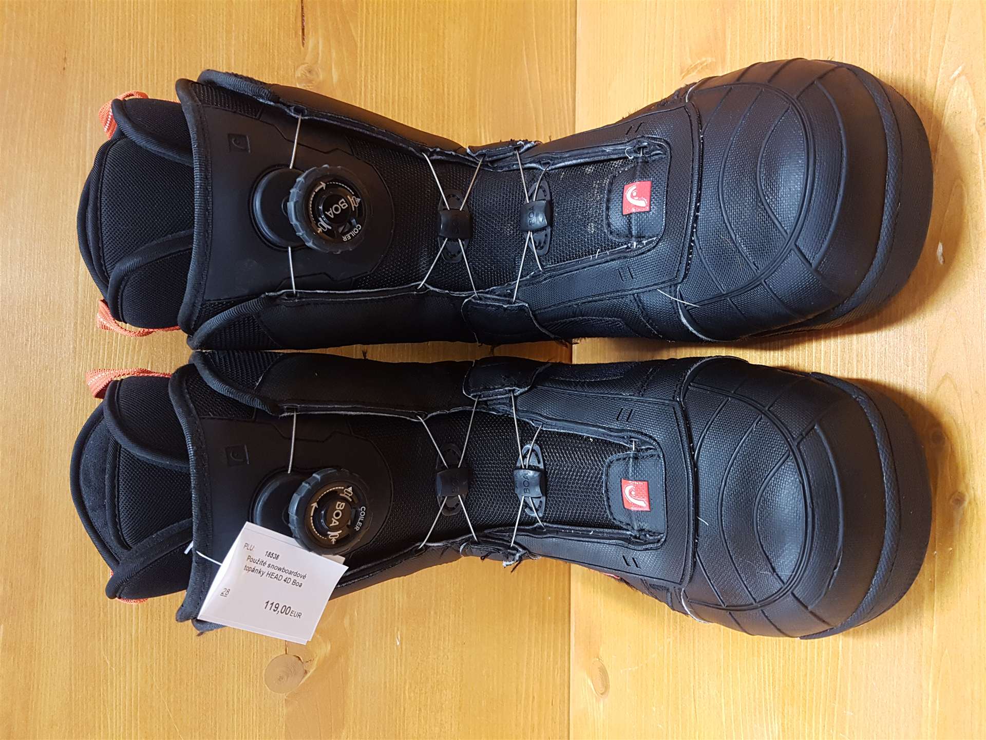 Použité snowboardové topánky HEAD 4D Boa