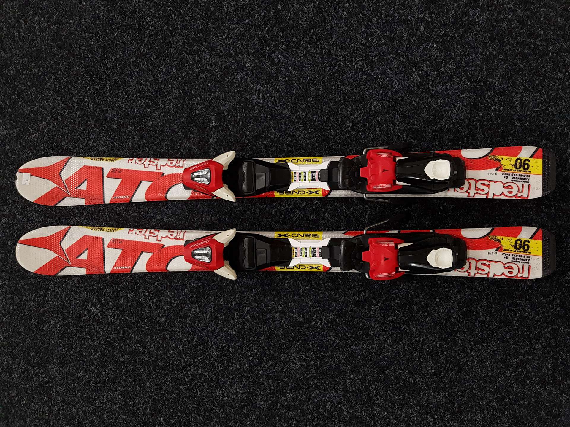 Použité lyže ATOMIC Redster Bend X + vázání Atomic XTE 4,5