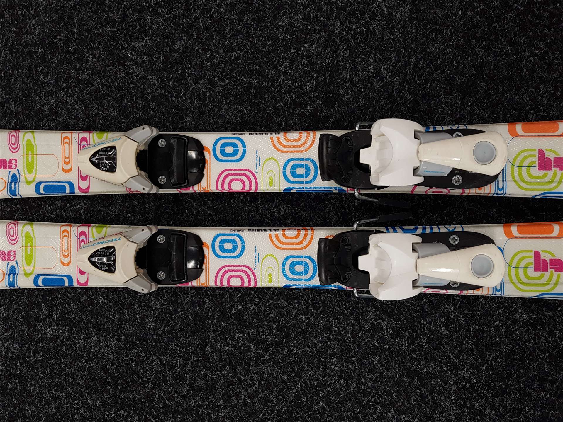 Gebrauchte Kinderski TECNOPRO Sweety + Bindungen Tecnopro TC 45