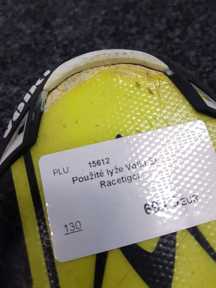 Použité lyže Volkl SL Racetiger