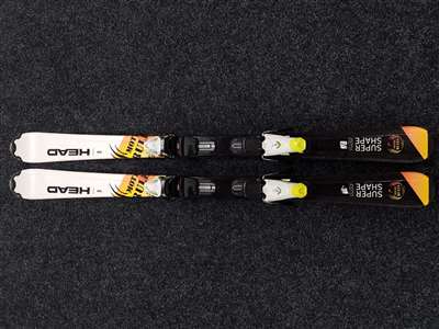 Použité lyže HEAD Super Shape + vázání Head SLR 7.5