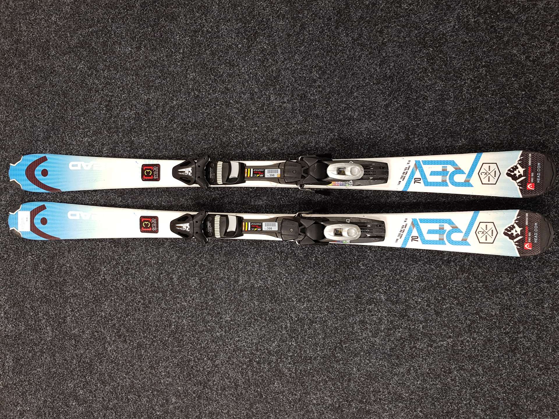 Skis d'occasion HEAD ERA 3.0 REV 70 + fixations Tyrolia SP 10