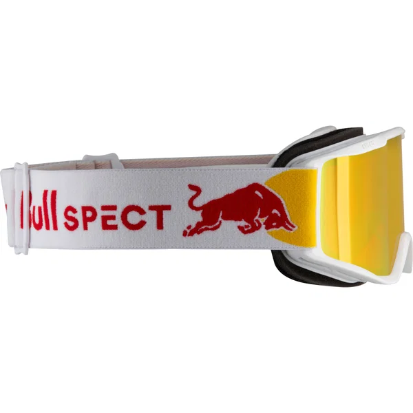 Lyžařské brýle RED BULL SPECT NEON-05RE2, white/brown with red mirror
