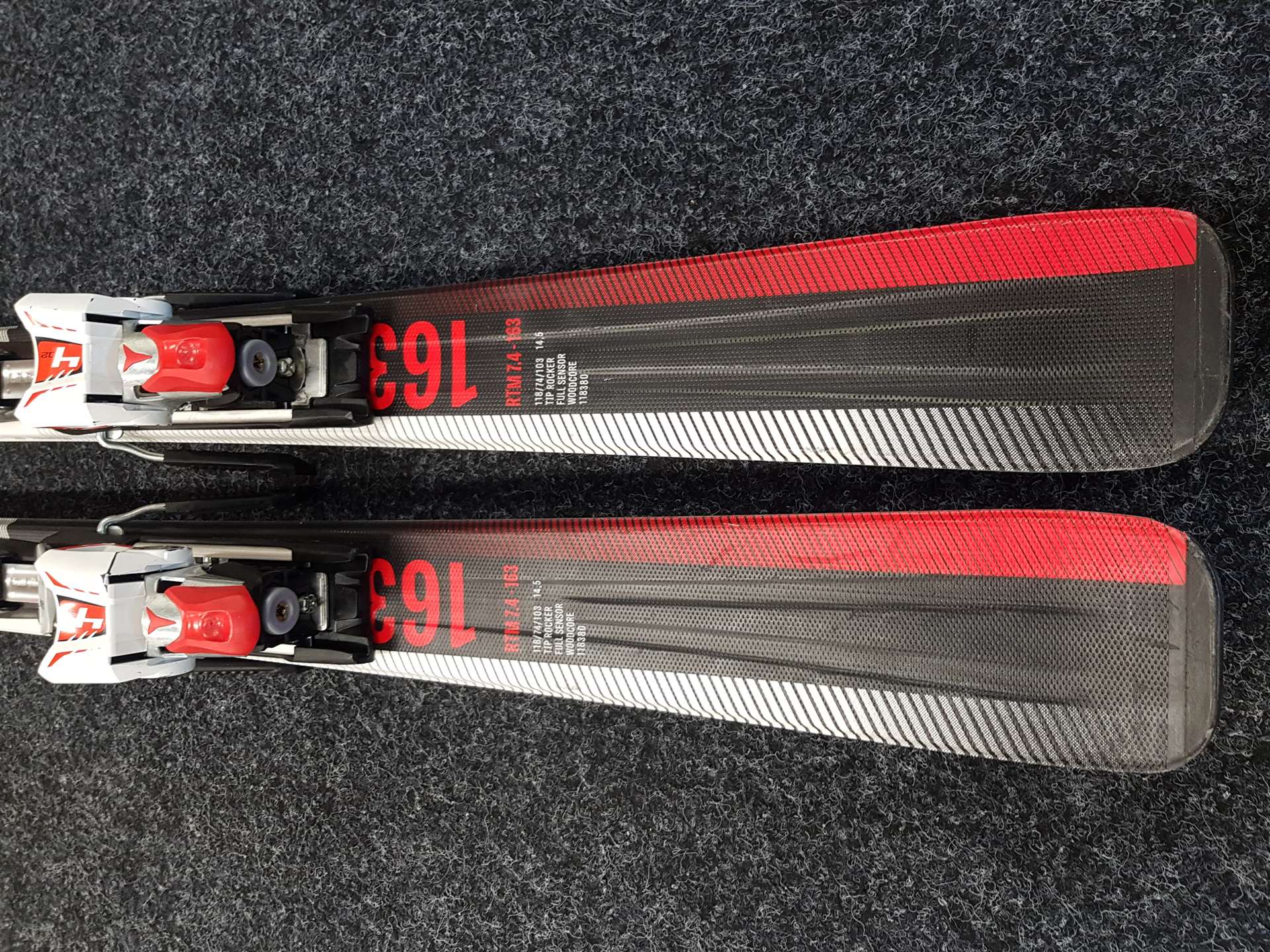 Sci VOLKL RTM 7.4 usati + attacchi Atomic Neox 12