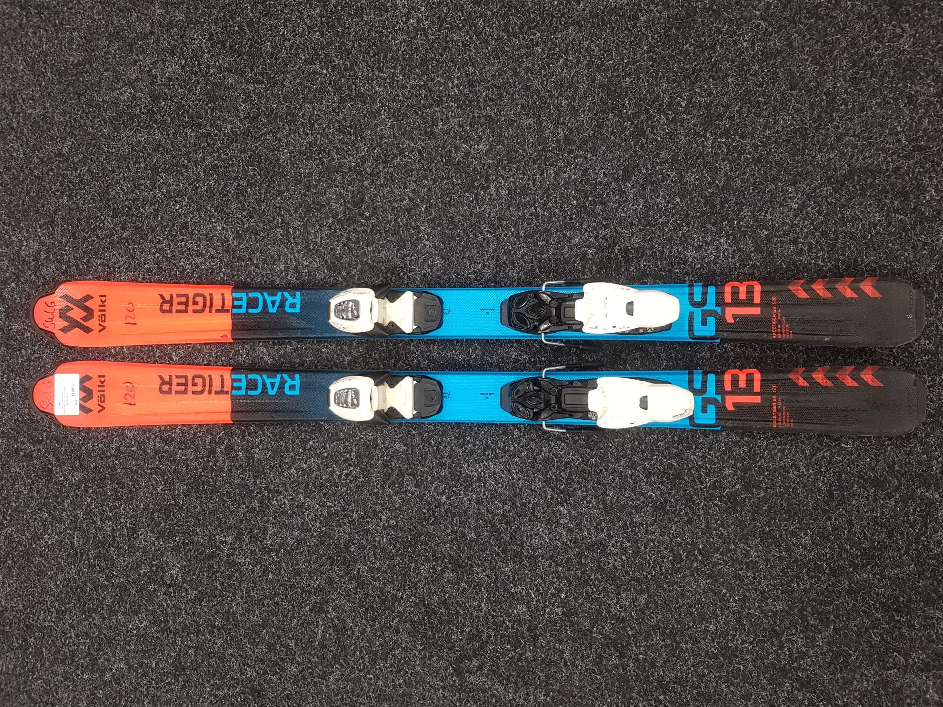 Használt VOLKL Racetiger GS 13 sílécek + Marker 4.5 kötés