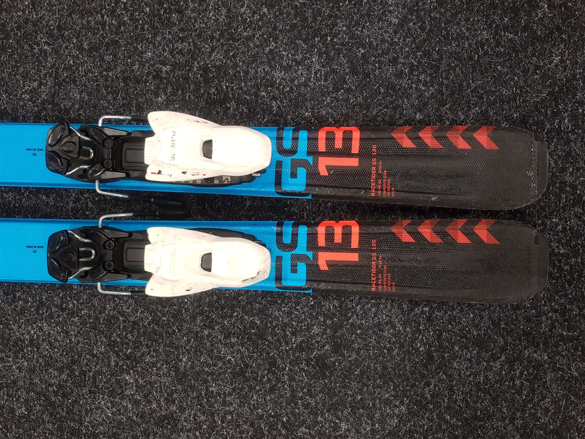 Használt VOLKL Racetiger GS 13 sílécek + Marker 4.5 kötés