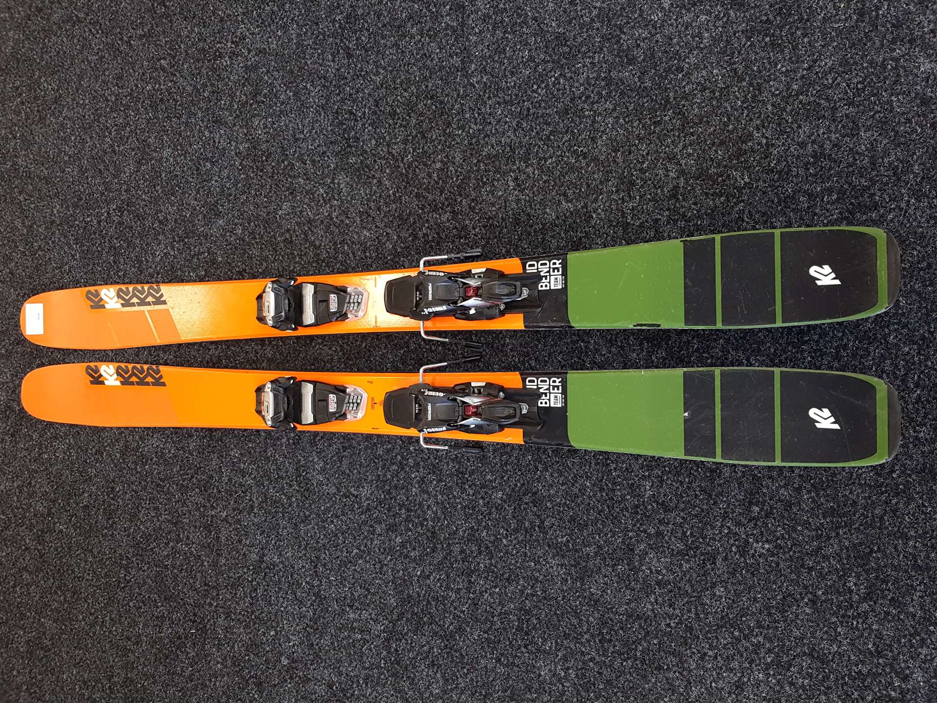 Skis freeride K2 Mindbender Team d'occasion + fixations Marker Squire TCX