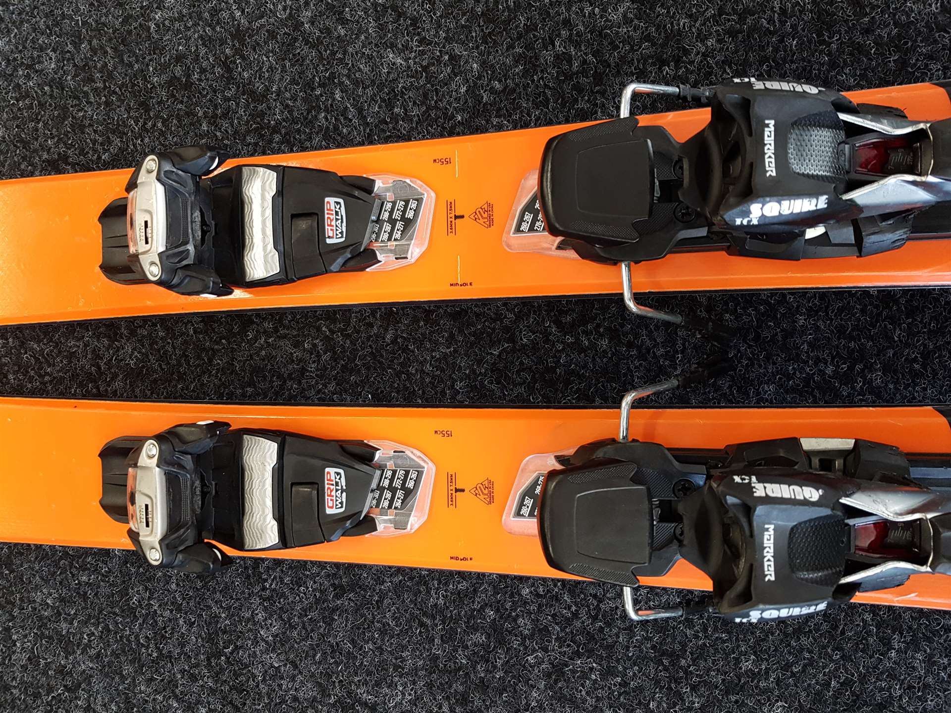 Skis freeride K2 Mindbender Team d'occasion + fixations Marker Squire TCX