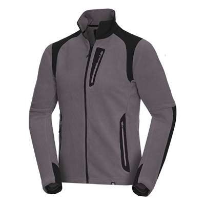 Hanorac bărbătesc din fleece Northfinder TRIBEC MI-3737PRO gri-negru