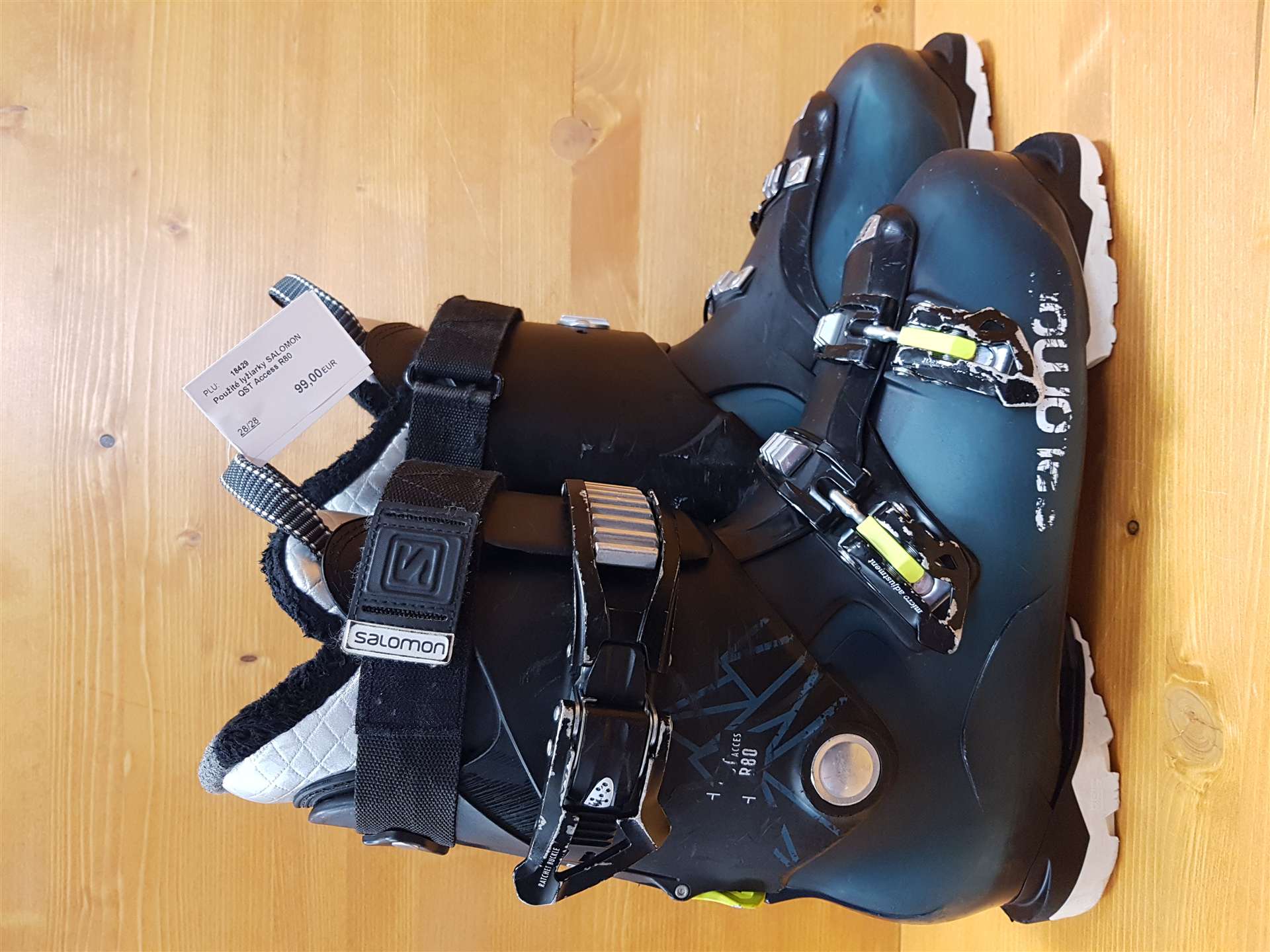 Gebrauchte Skischuhe SALOMON QST Access R80