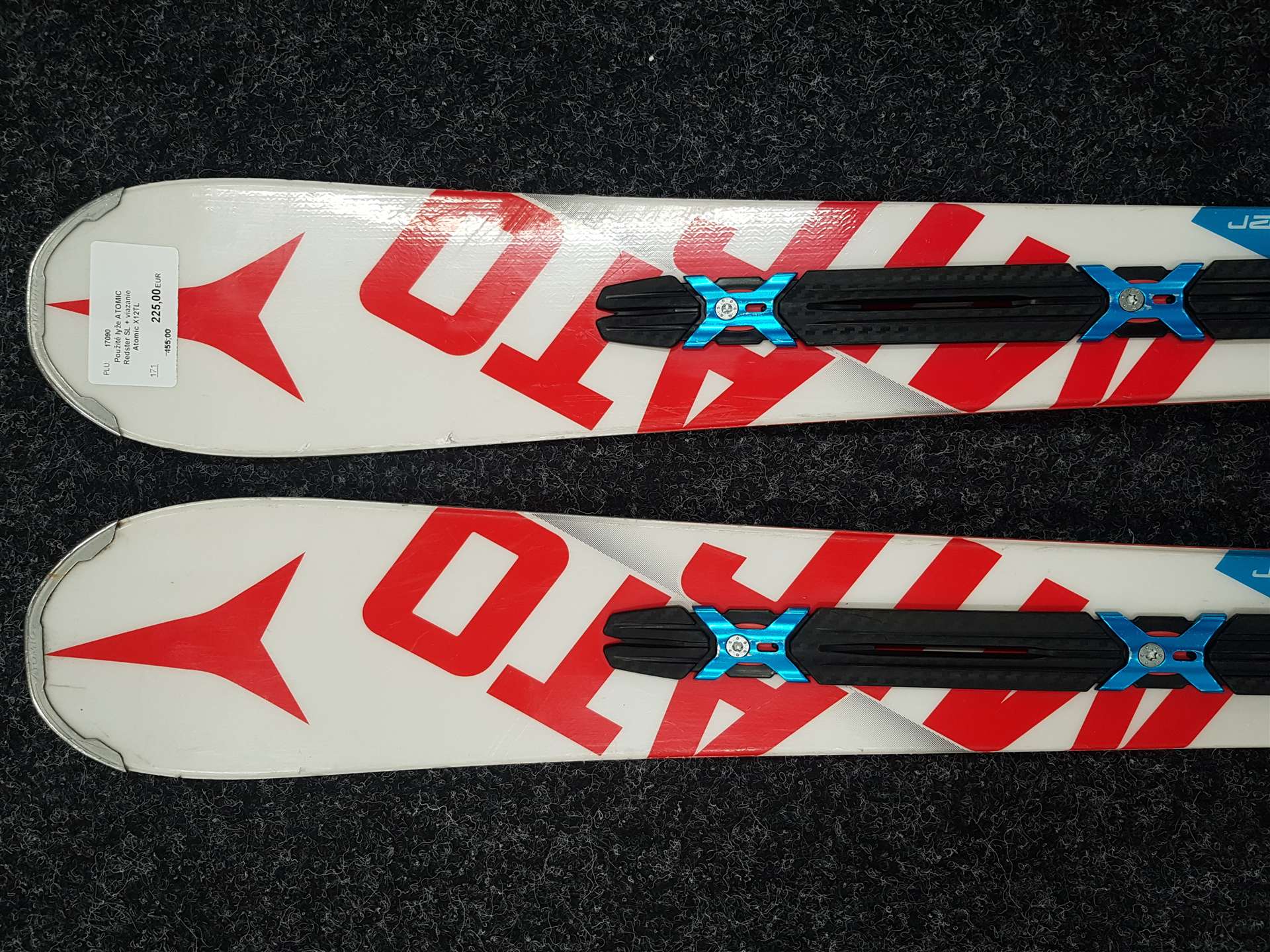 Gebrauchte ATOMIC Redster Doubledeck SL Ski + Atomic X12TL Bindungen