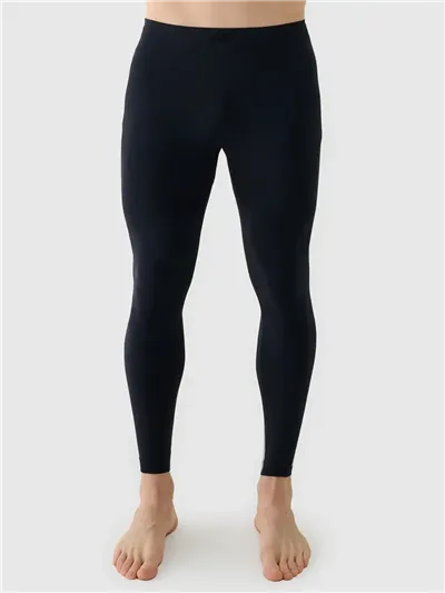 Męska bielizna termiczna 4F M234 DEEP BLACK dół
