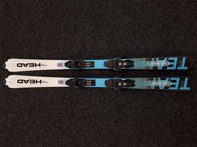 Použité lyže HEAD SUPERSHAPE + vázání Tyrolia JRS 7.5 CA