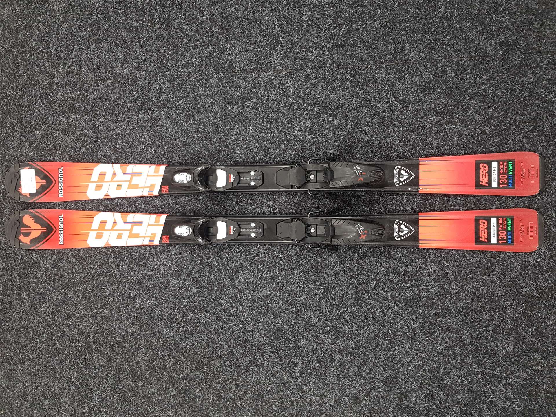 Skis enfant d'occasion ROSSIGNOL Hero Junior ME + fixations Look Kid 4