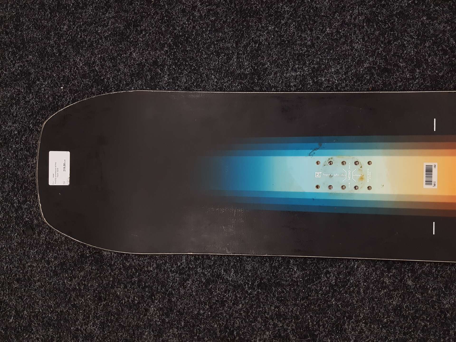 Snowboard usato NITRO Team 162W